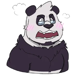 Sticker 😖 Snor the Panda