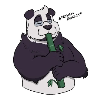 Sticker 🍴 Snor the Panda