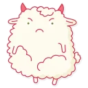 Sticker 😡 Cute Sheep