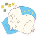 Sticker 💤 Cute Sheep