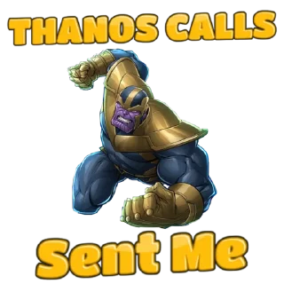 Sticker 👊 Thanos Calls @Thanos_calls11