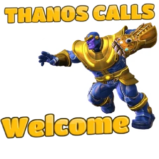 Sticker 🥳 Thanos Calls @Thanos_calls11