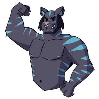 Sticker 💪 Kyle The Tiger