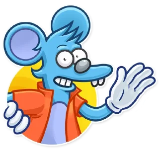 Sticker 👋 The Itchy & Scratchy