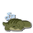 Video sticker 💤 Saltwater Crocodile