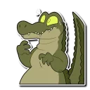 Sticker 😱 Saltwater Crocodile