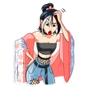 Video sticker 🤔 Modern Geisha