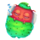 Video sticker 😴 Funny Jellyfish