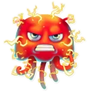 Sticker 😡 Funny Jellyfish