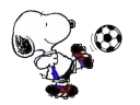 Sticker ⚽ snoopy