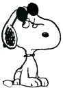 Sticker 😐 snoopy