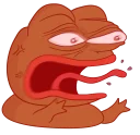 Sticker 😡 Pepe The Frog - Pack 1