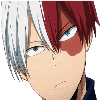 Sticker 😒 SHOTO TODOROKI @STIKERFORALL