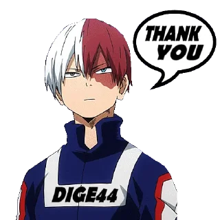 Sticker 😀 SHOTO TODOROKI @STIKERFORALL