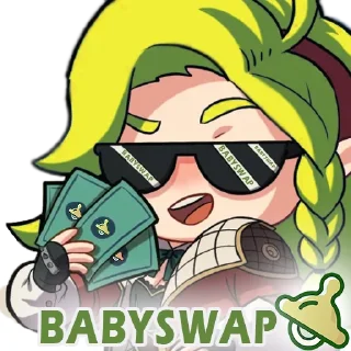 Sticker 👱‍♀️ @BabySwap_Persian گروه فارسی