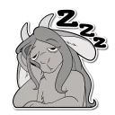 Sticker 💤 Goatie