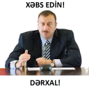 Sticker 😡 Azərbaycan siyasəti