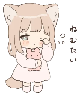 Video sticker ❄️ wolf eαr chirukα @kittyst