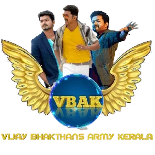 Sticker 💝 @vijaybakthansarmykeralaofficial