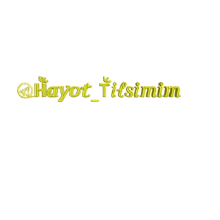 Sticker ❤️ @Hayot_Tilsimim