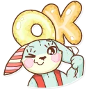 Video sticker 😉 Plush Baby Bunny