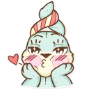 Video sticker 😘 Plush Baby Bunny