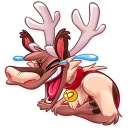 Sticker 😂 Reindeer Party