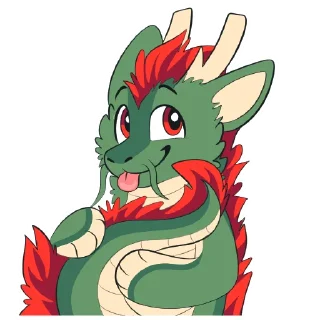 Sticker 😊 EasternDragons by Pulexart.com