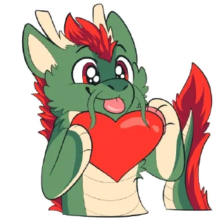 Sticker ❤️ EasternDragons by Pulexart.com