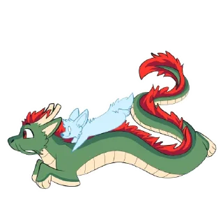 Sticker ✈️ EasternDragons by Pulexart.com