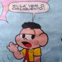 Sticker 😒 Turma da Mônica Shitposting