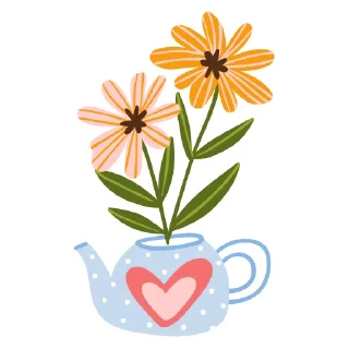 Sticker 🌷 ОБНИМИ СЕБЯ