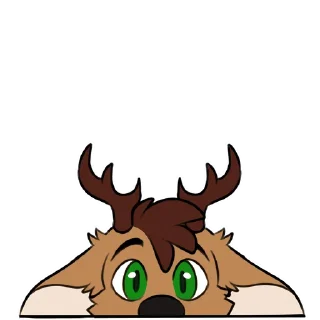 Sticker 🦌 Kaiden The Deerpup