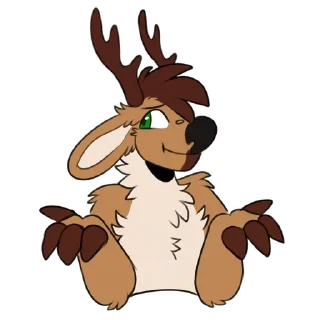 Sticker 🤷‍♀ Kaiden The Deerpup