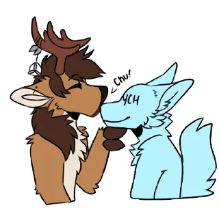 Sticker 💋 Kaiden The Deerpup