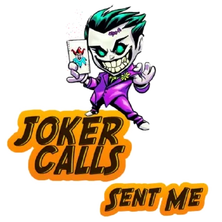 Sticker 🥳 Joker Calls @JOKER_CALL_2022