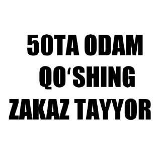 Sticker 😉 ismga zakaz