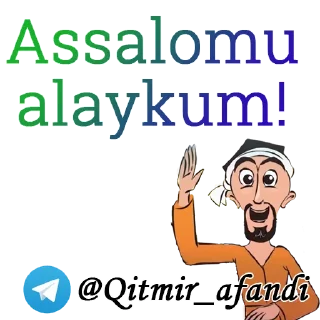 Sticker 👋 Qitmir Afandi by Advera