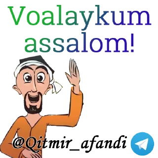 Video sticker ✋ Qitmir Afandi by Advera