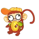 Video sticker 😬 Monkey