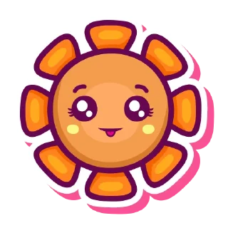 Sticker 🌞 😊by @nikitapolovets