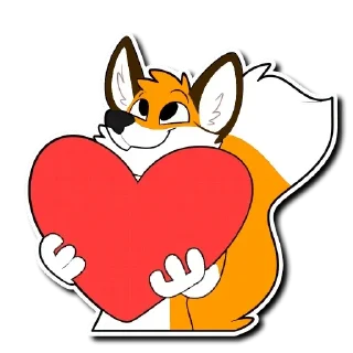 Video sticker ❤️ Kipi Furry 2 🦊 — @stckrRobot