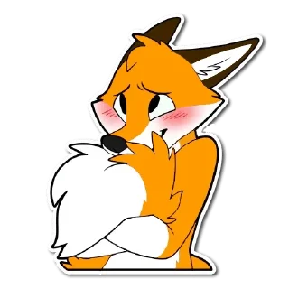 Sticker 😳 Kipi Furry 2 🦊 — @stckrRobot