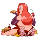 Sticker 🤤 Jessica Rabbit