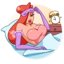 Sticker 😴 Jessica Rabbit