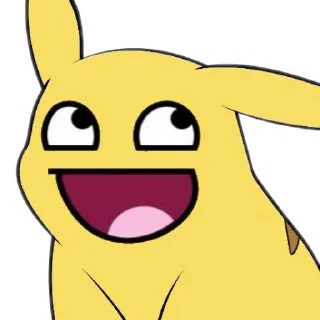 Sticker 😃 Pikachu Faces