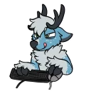 Sticker ⌨ Perkdeer