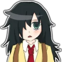 Sticker 😐 Tomoko from Uch