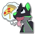 Sticker 🍕 AurontheWolf