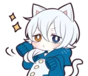 Video sticker 😗 WHITE KITTEN 5